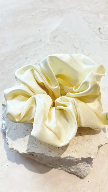Vasiliy Silky Scrunchie - Cream sold by Billy J