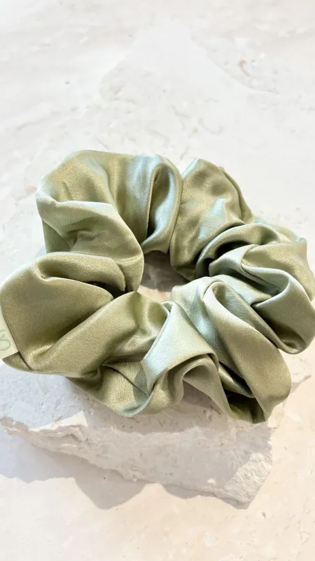 Vasiliy Silky Scrunchie - Sage sold by Billy J