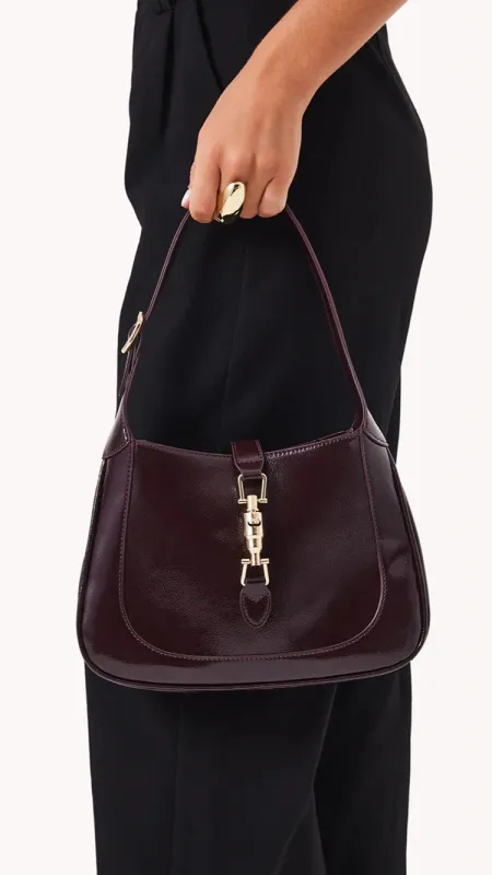 Alix Shoulder Bag - Mulberry Patent sold by Billy J