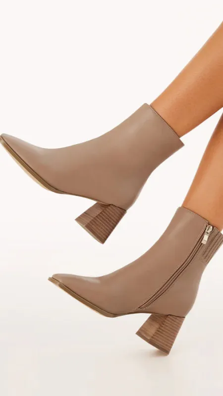 Alania Boots - Almond sold by Billy J