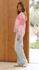 Talulah Knit Cardigan - Pink Print sold by Billy J