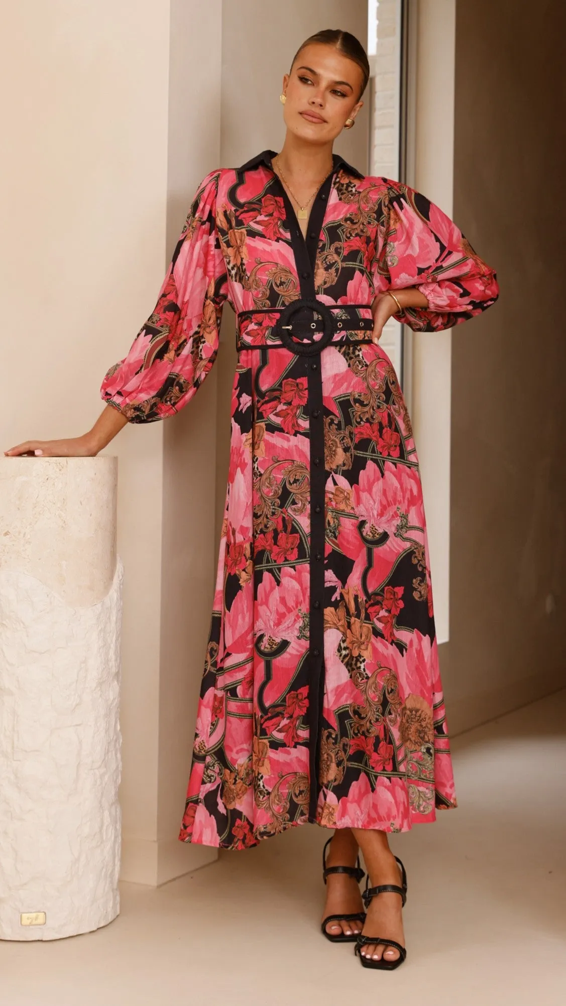 Lucinda Maxi Dress - Pink sold by Billy J product image thumbnail 5