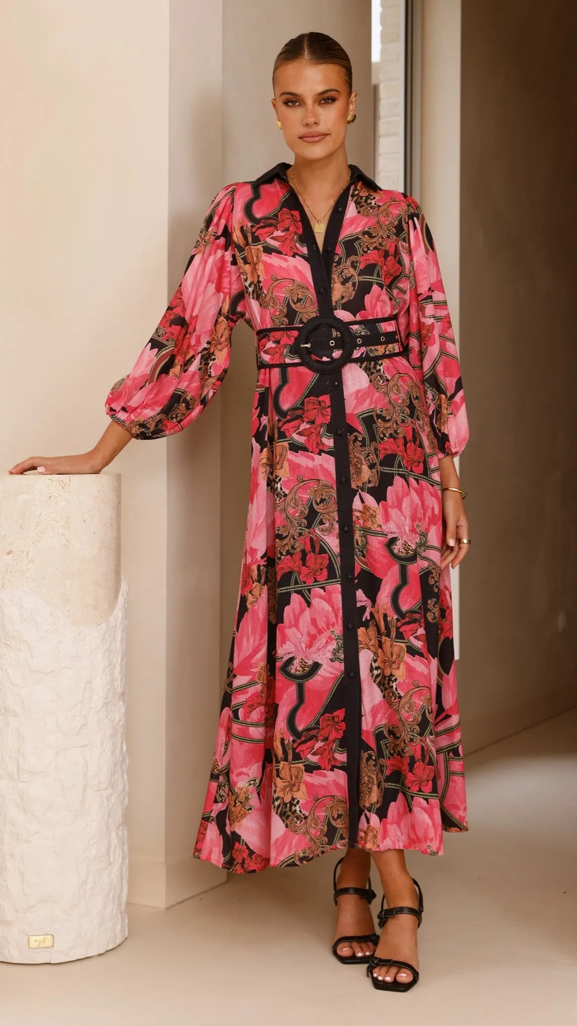 Lucinda Maxi Dress - Pink sold by Billy J product image thumbnail 3