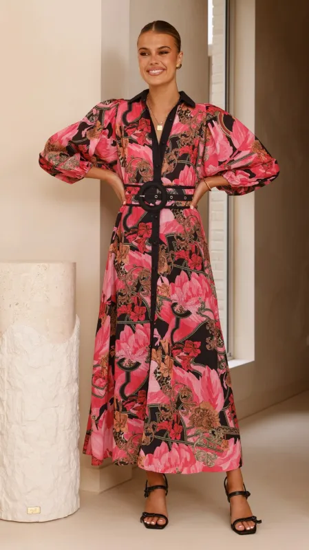 Lucinda Maxi Dress - Pink sold by Billy J