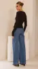 Ellie Long Sleeve Top - Black sold by Billy J