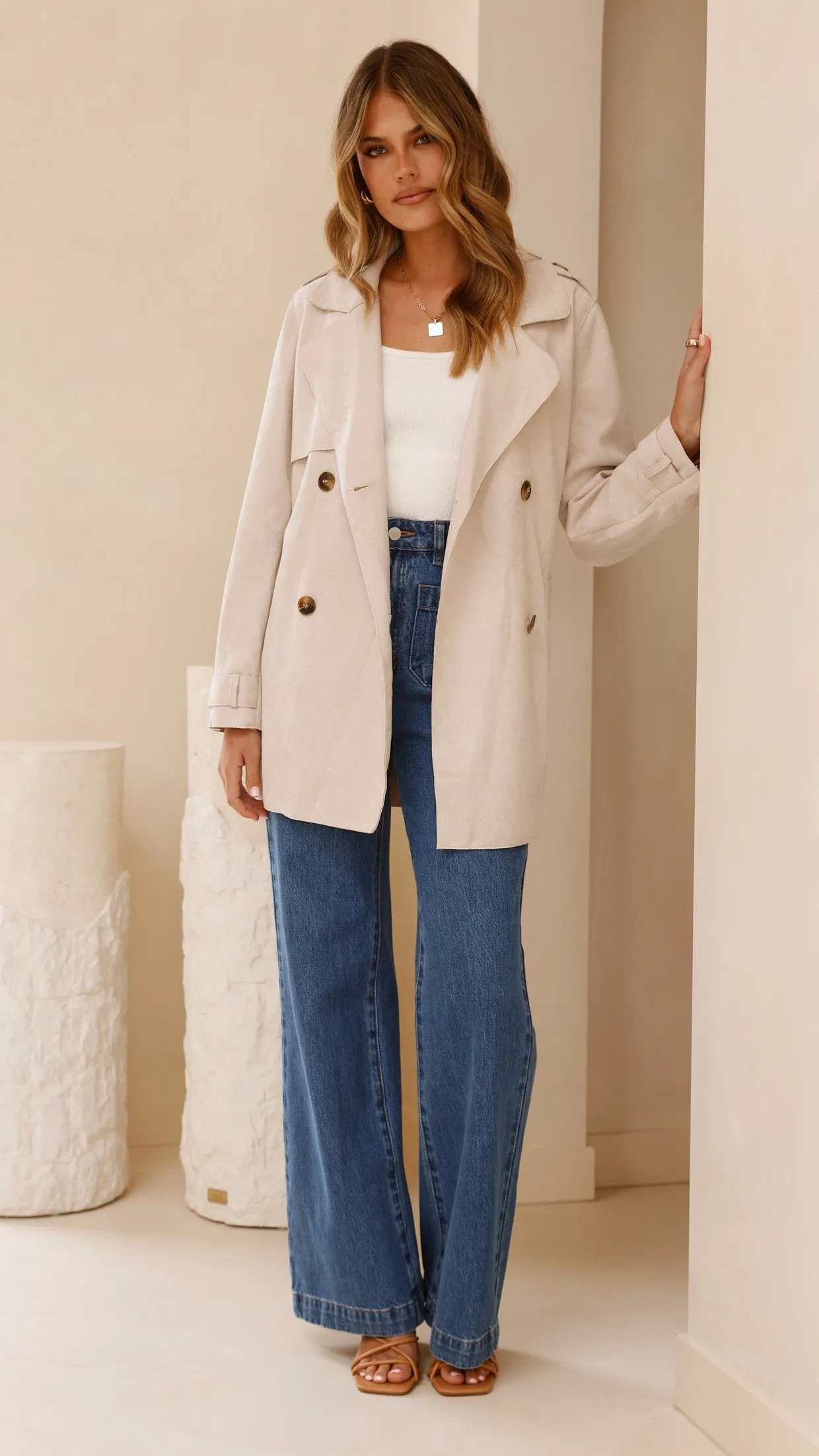 Jaya Coat - Natural sold by Billy J product image thumbnail 5