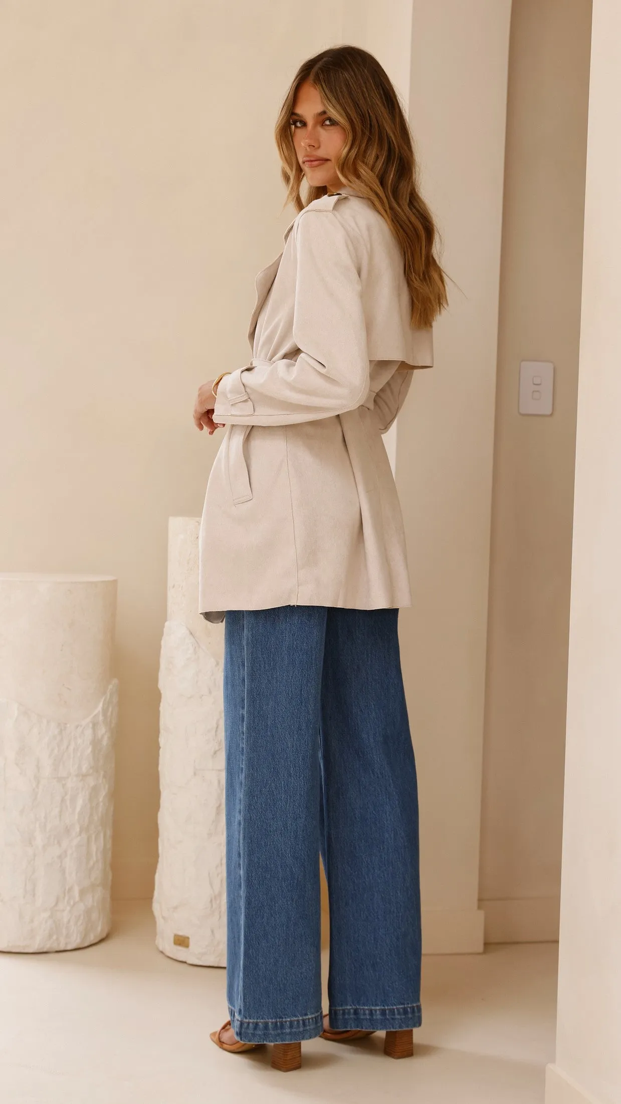 Jaya Coat - Natural sold by Billy J product image thumbnail 3