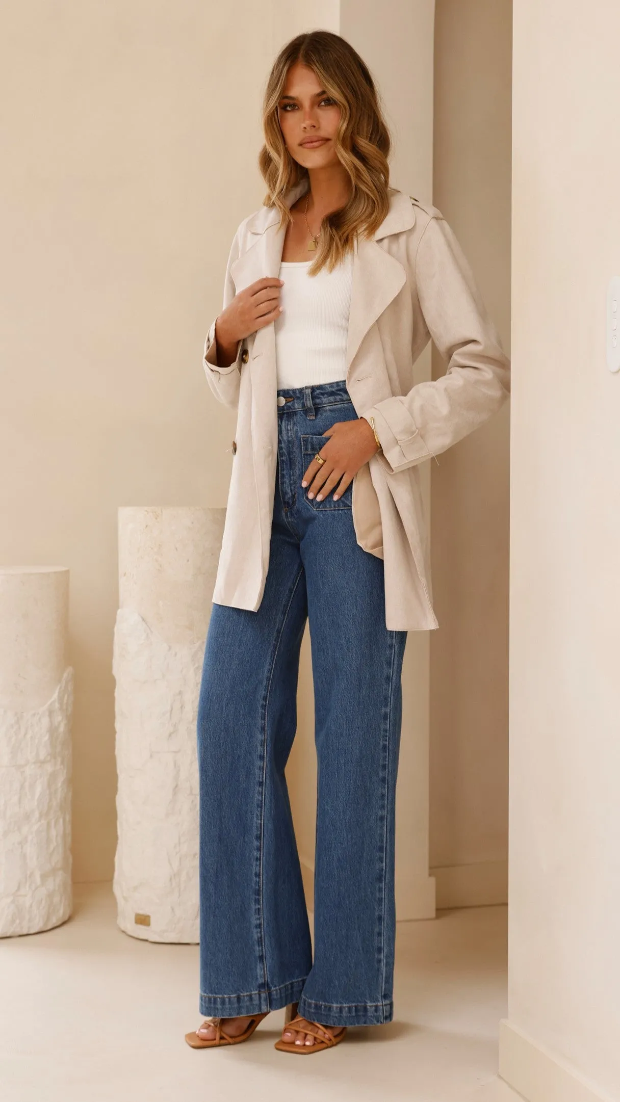 Jaya Coat - Natural sold by Billy J product image thumbnail 4