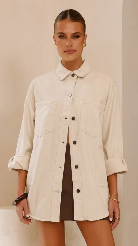 Dixon Jacket - Sand sold by Billy J