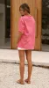 Jeto Oversized Tee - Pink/Red sold by Billy J