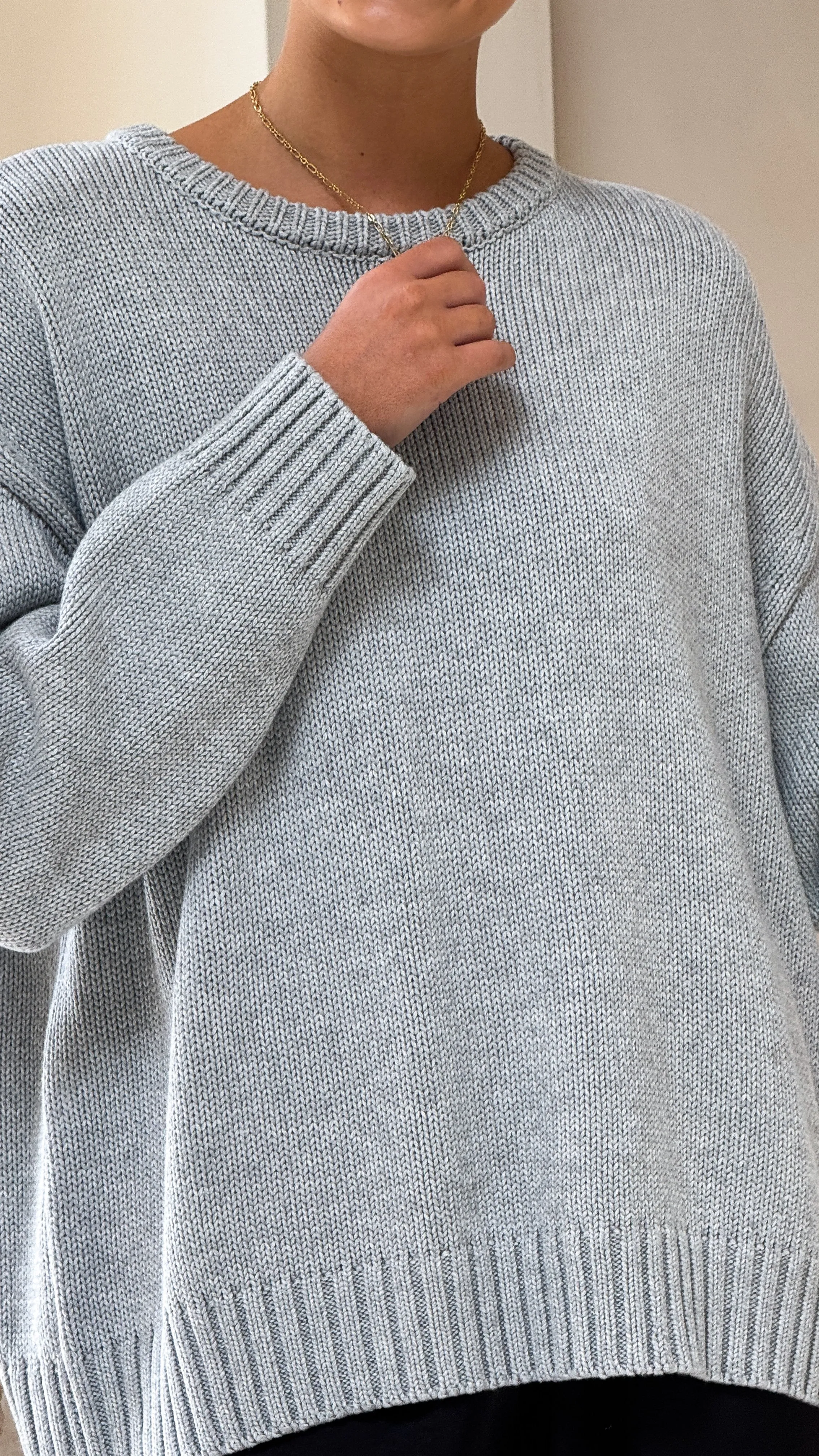 Dara Knitted Sweater - Grey sold by Billy J product image thumbnail 4