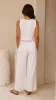 Sadie Top - White sold by Billy J