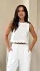 Sadie Top - White sold by Billy J