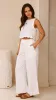 Sadie Top - White sold by Billy J