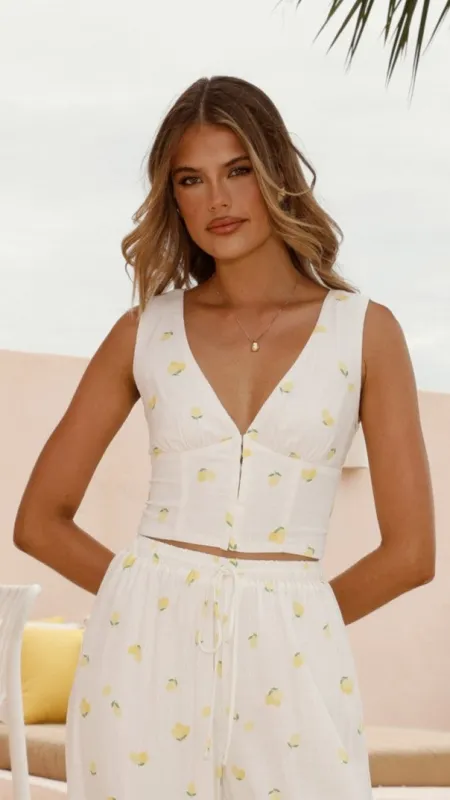 Kenzie Top - Limone sold by Billy J