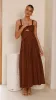 Harleigh Midi Dress - Brown sold by Billy J