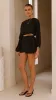 Ilara Wrap Skort - Black sold by Billy J