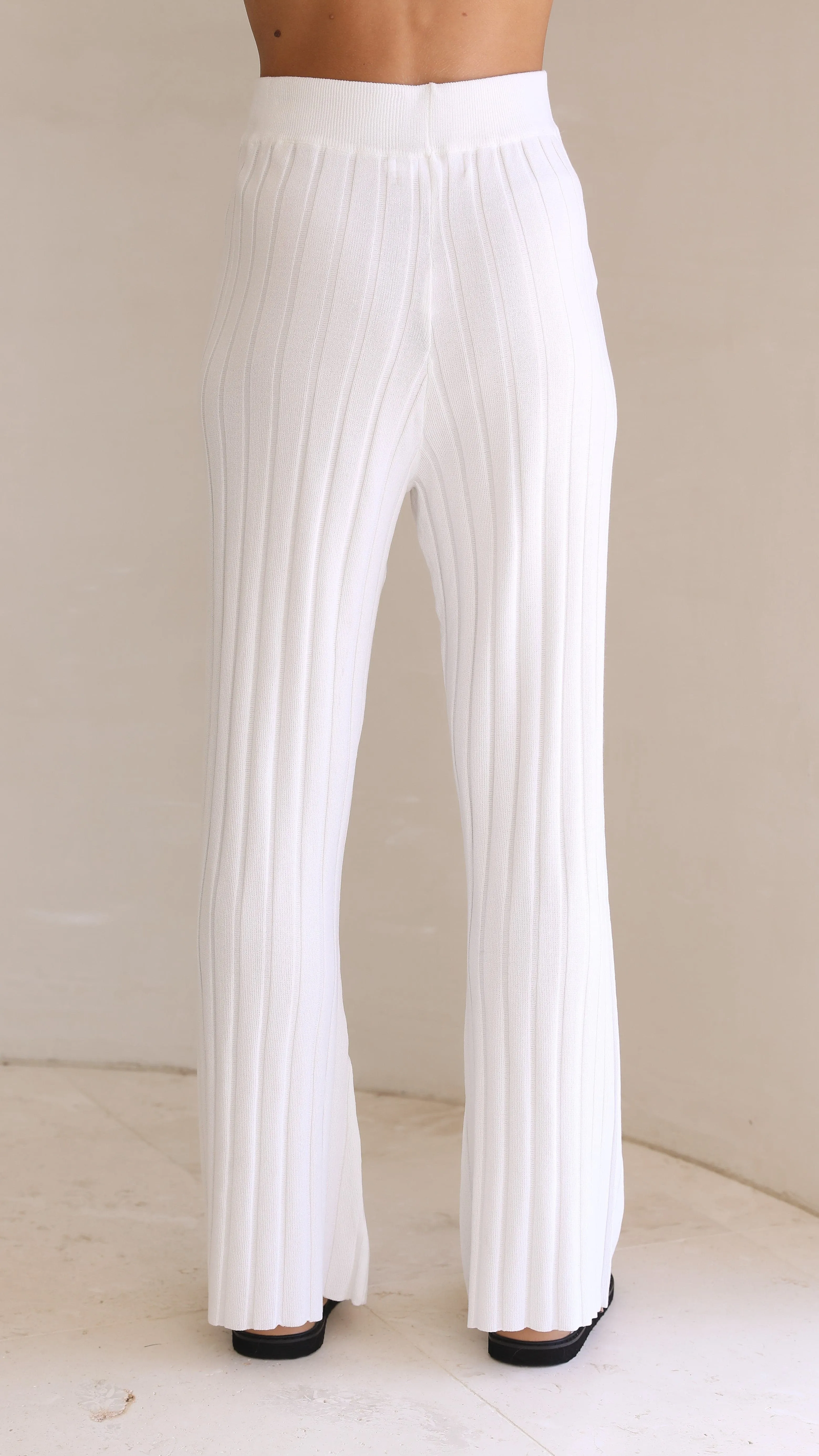 Megan Knit Pants - White sold by Billy J product image thumbnail 3