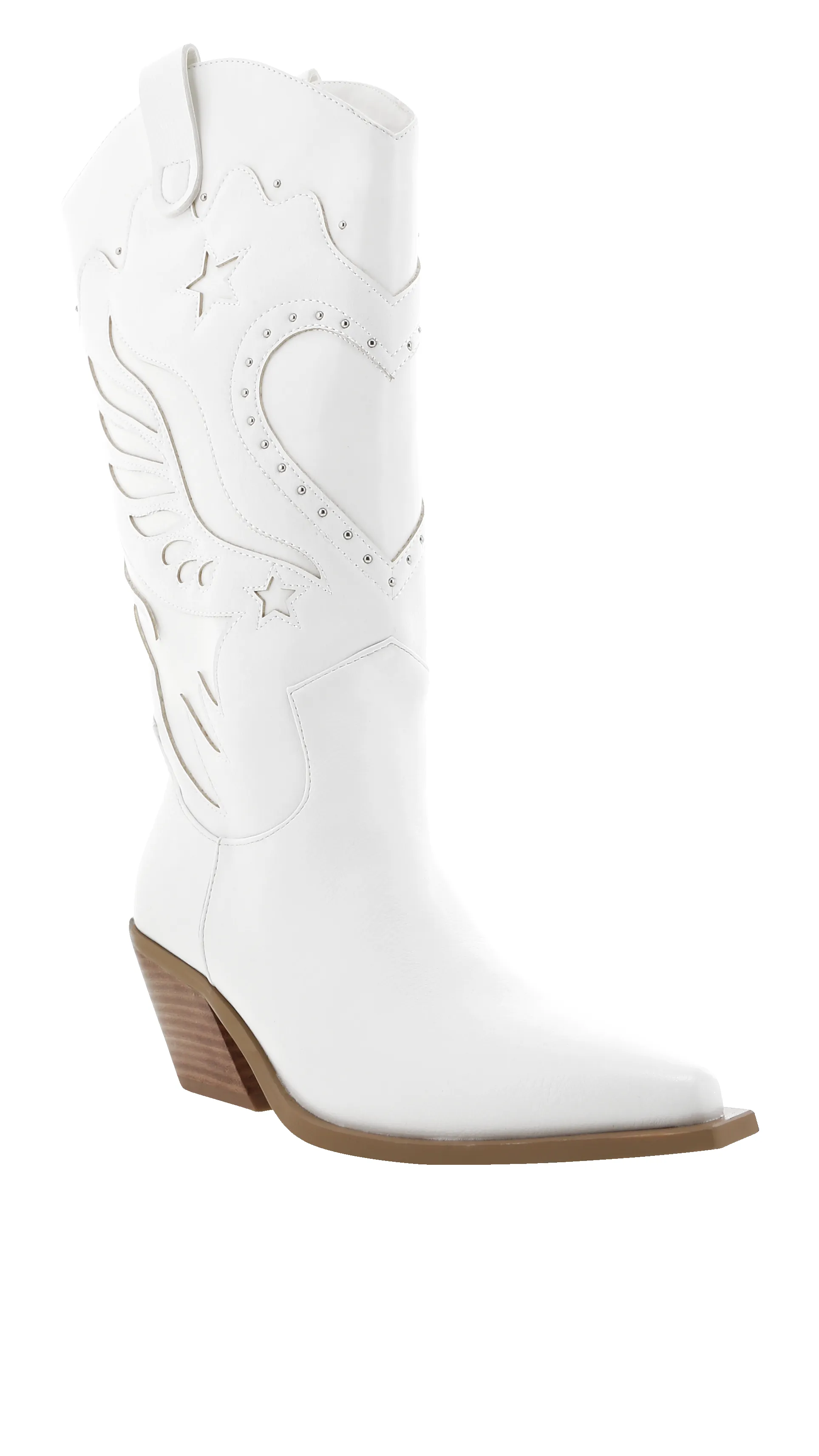 Everlyn Boots - White sold by Billy J product image thumbnail 4