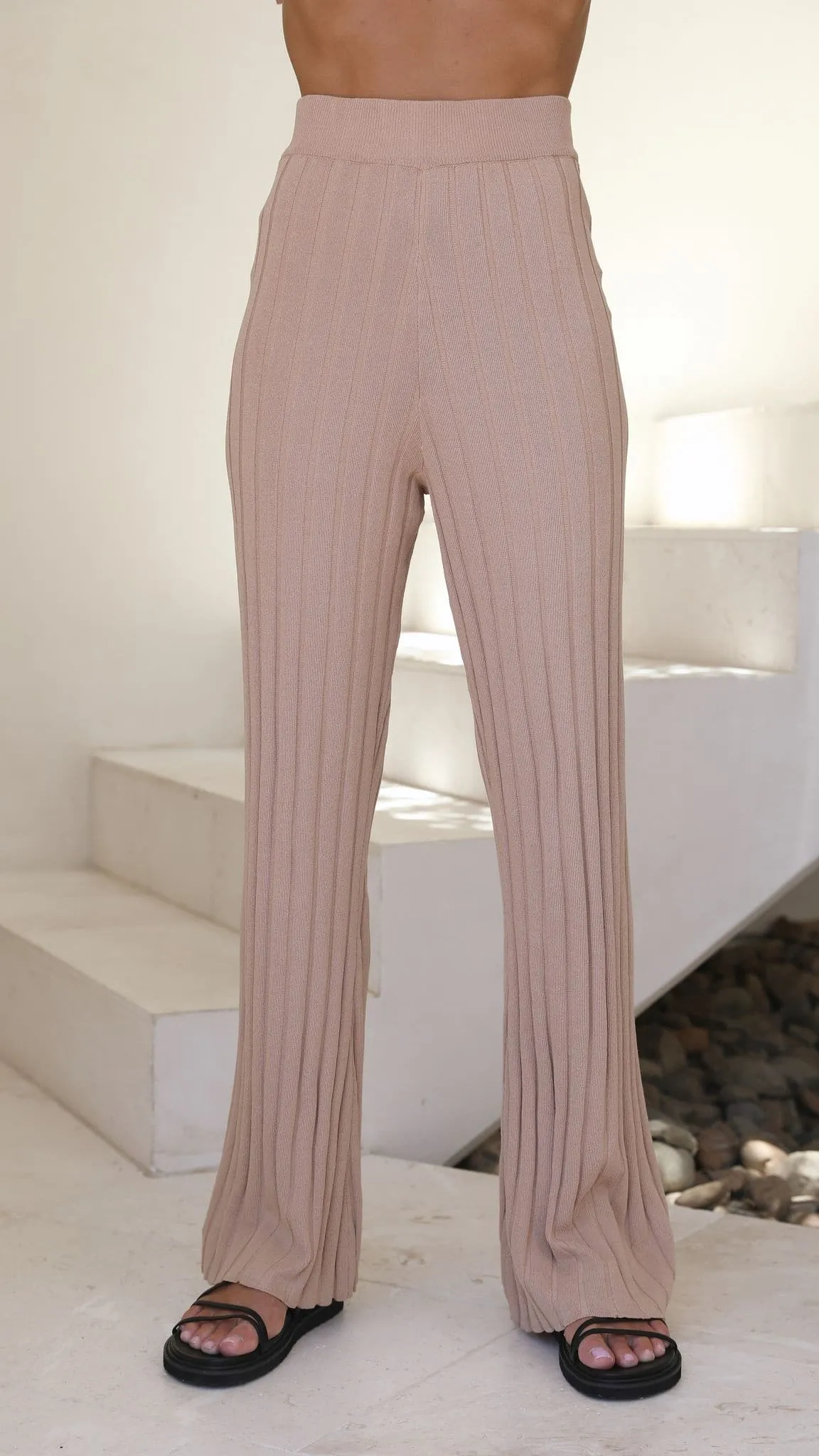 Megan Knit Pants - Camel sold by Billy J product image thumbnail 3
