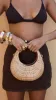 Gianna Handle Bag - Natural Rattan sold by Billy J
