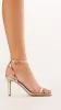 Umaira Heel - Gold Metallic sold by Billy J
