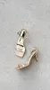 Umaira Heel - Gold Metallic sold by Billy J
