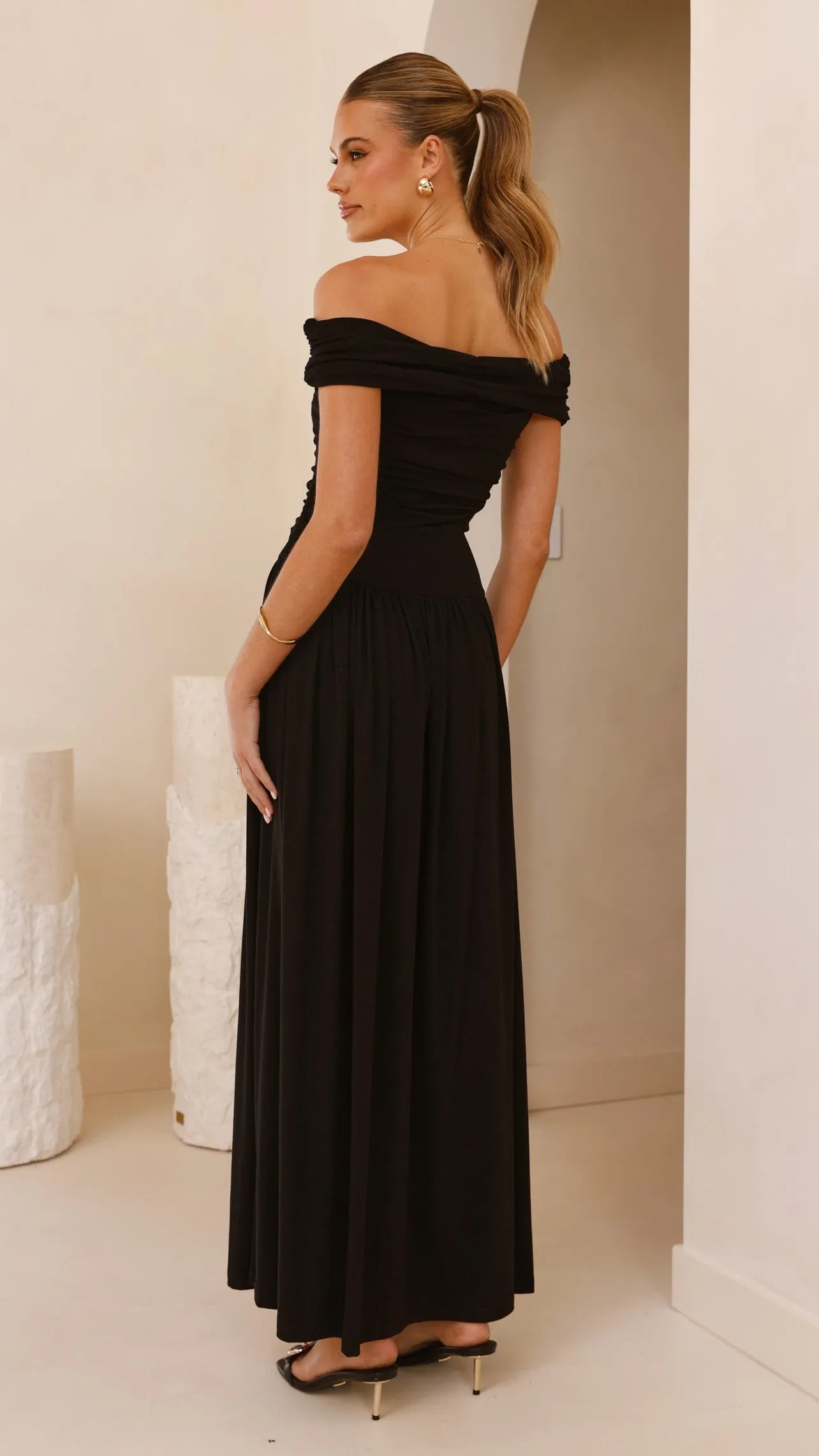 Manalla Maxi Dress - Black sold by Billy J product image thumbnail 2