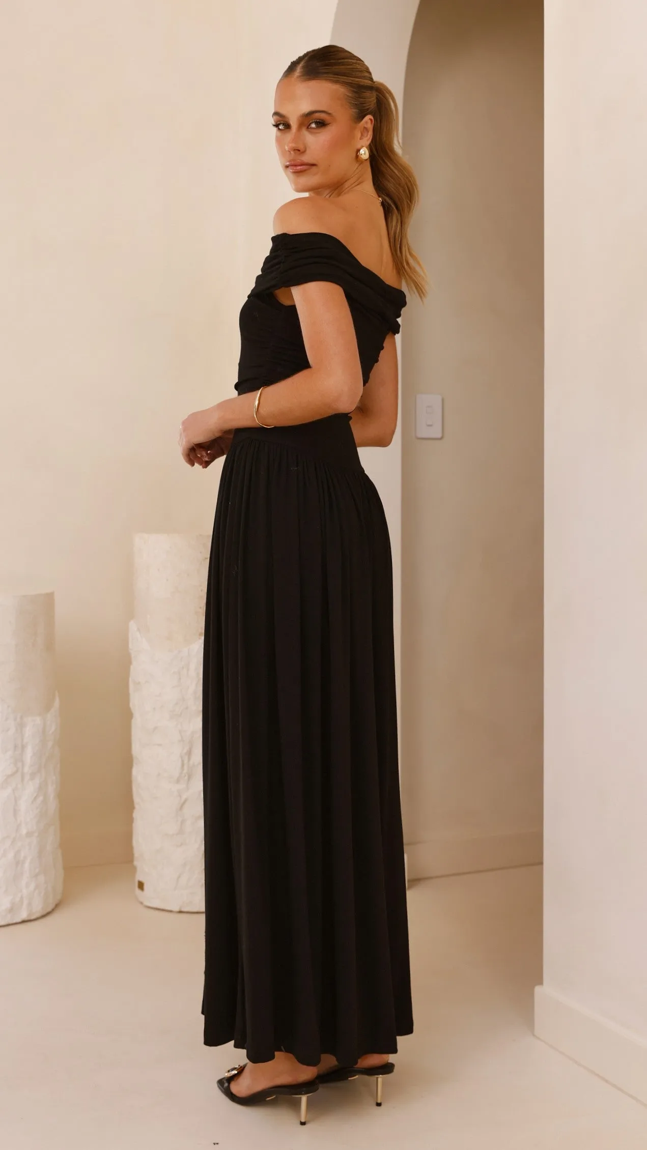 Manalla Maxi Dress - Black sold by Billy J product image thumbnail 3