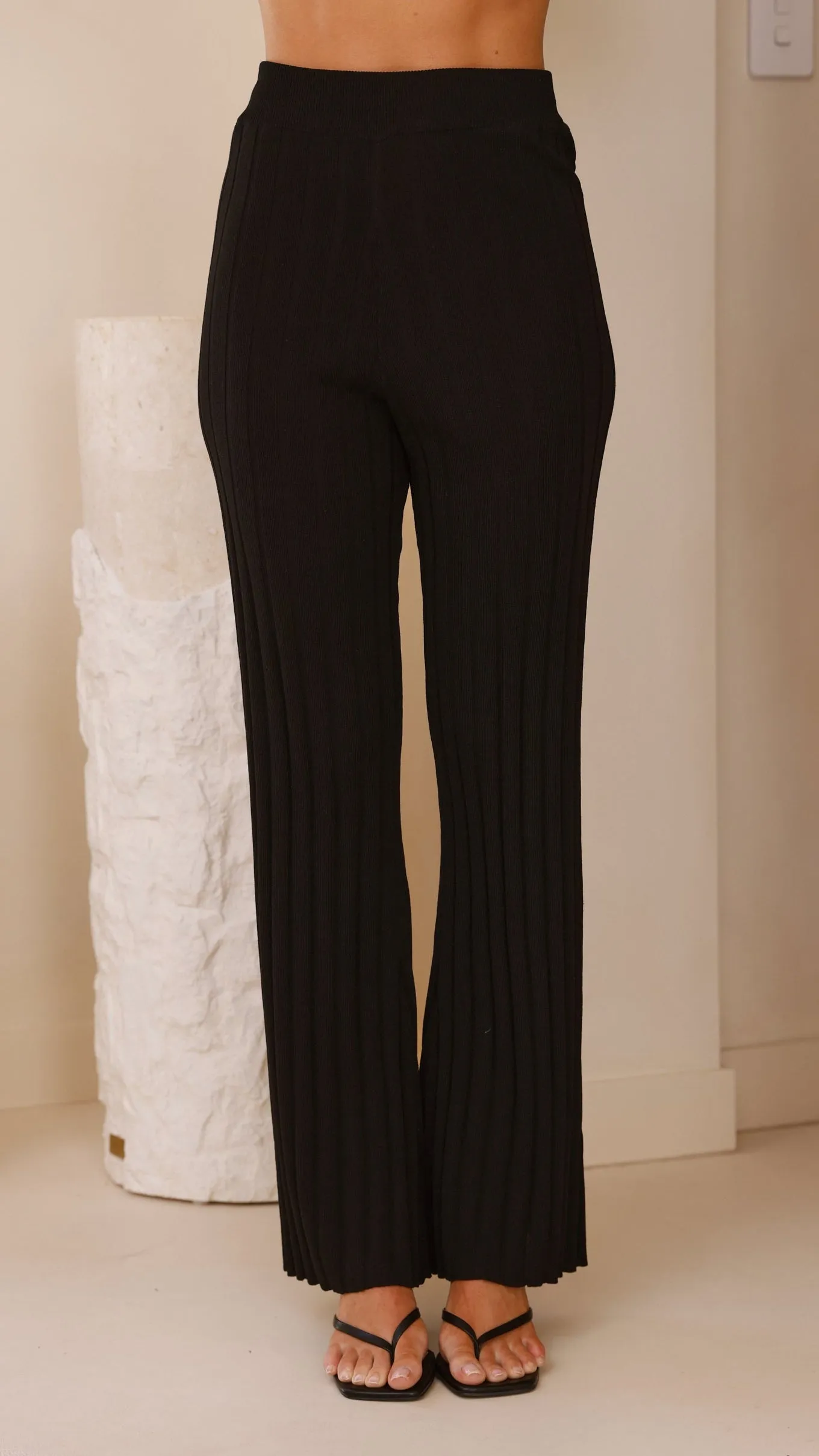 Megan Knit Pants - Black sold by Billy J product image thumbnail 2