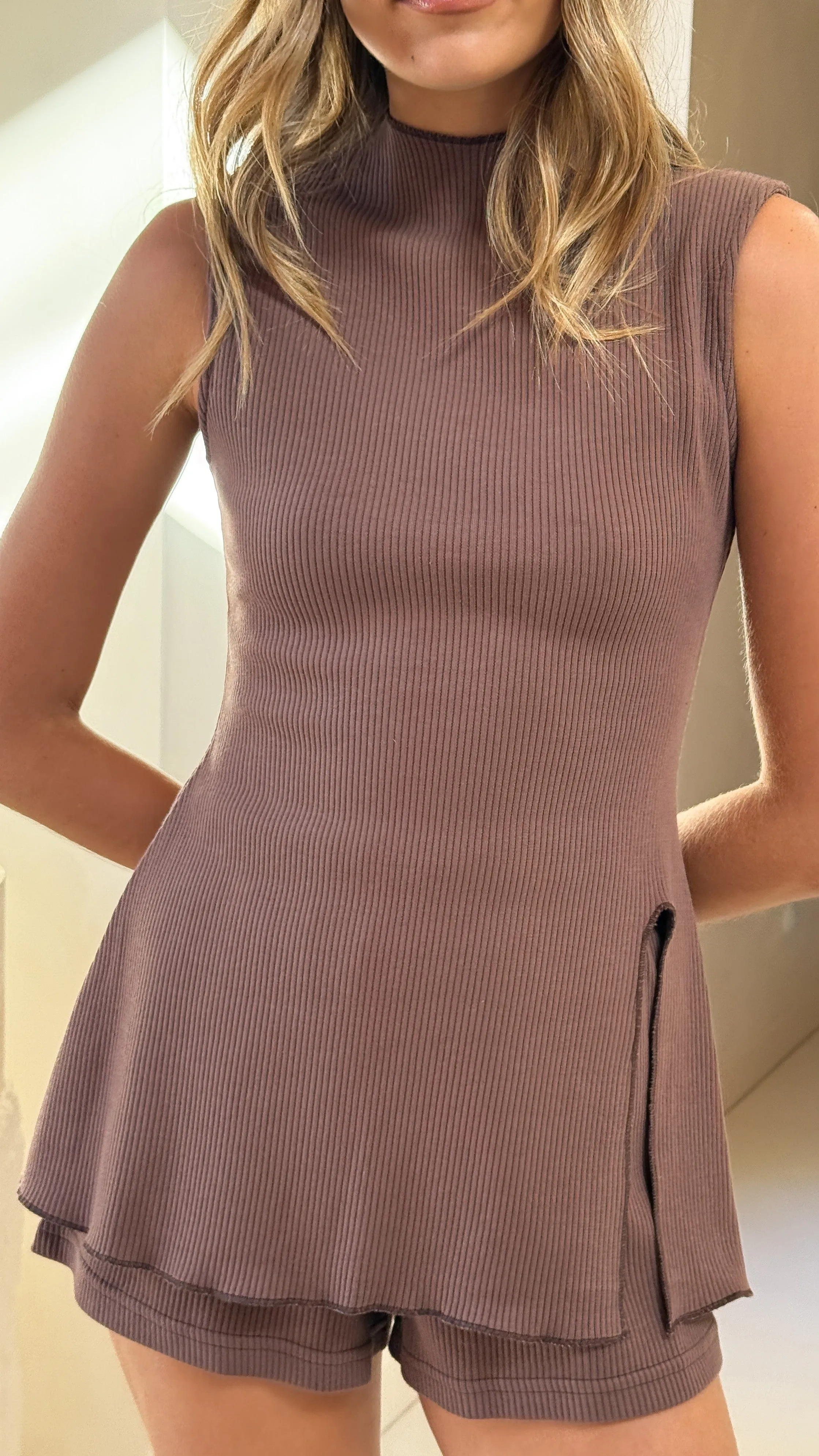 Gigi Shorts - Brown sold by Billy J product image thumbnail 5