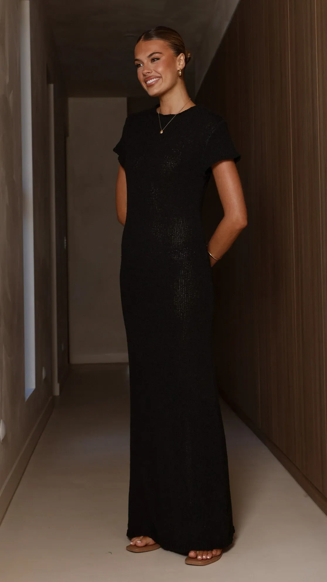 Valise Maxi Dress - Black sold by Billy J product image thumbnail 3