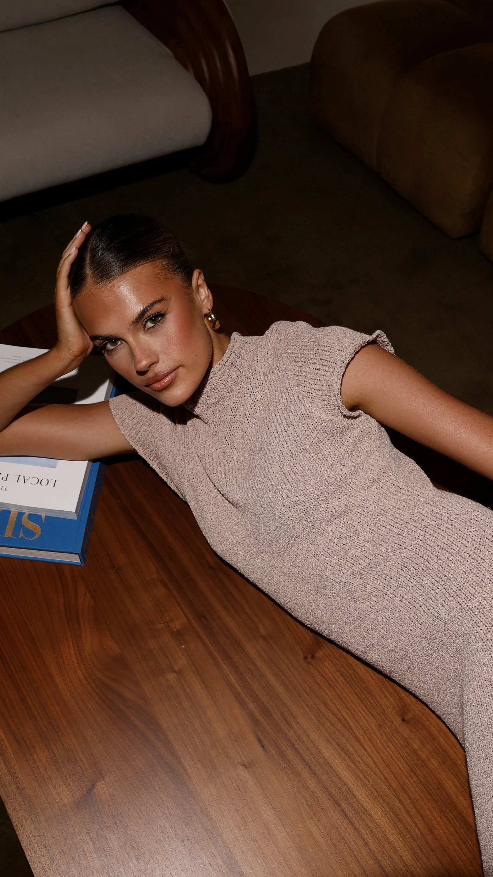 Valise Maxi Dress - Mocha sold by Billy J product image thumbnail 3