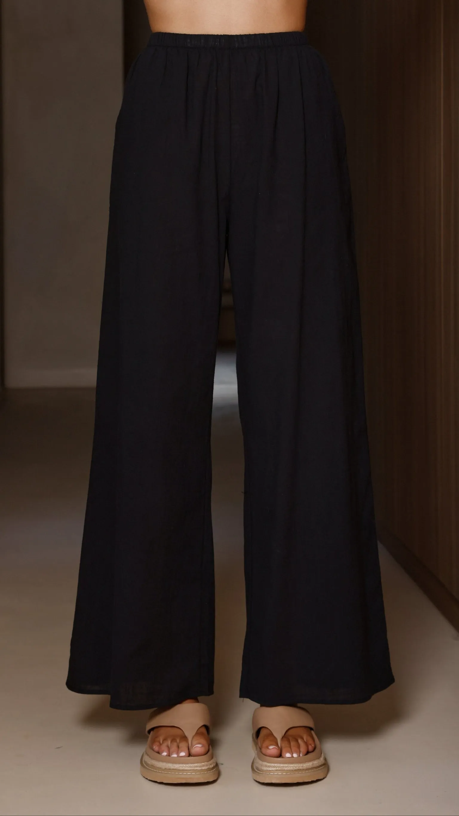 Kailani Strapless Top and Pants Set - Black sold by Billy J product image thumbnail 3