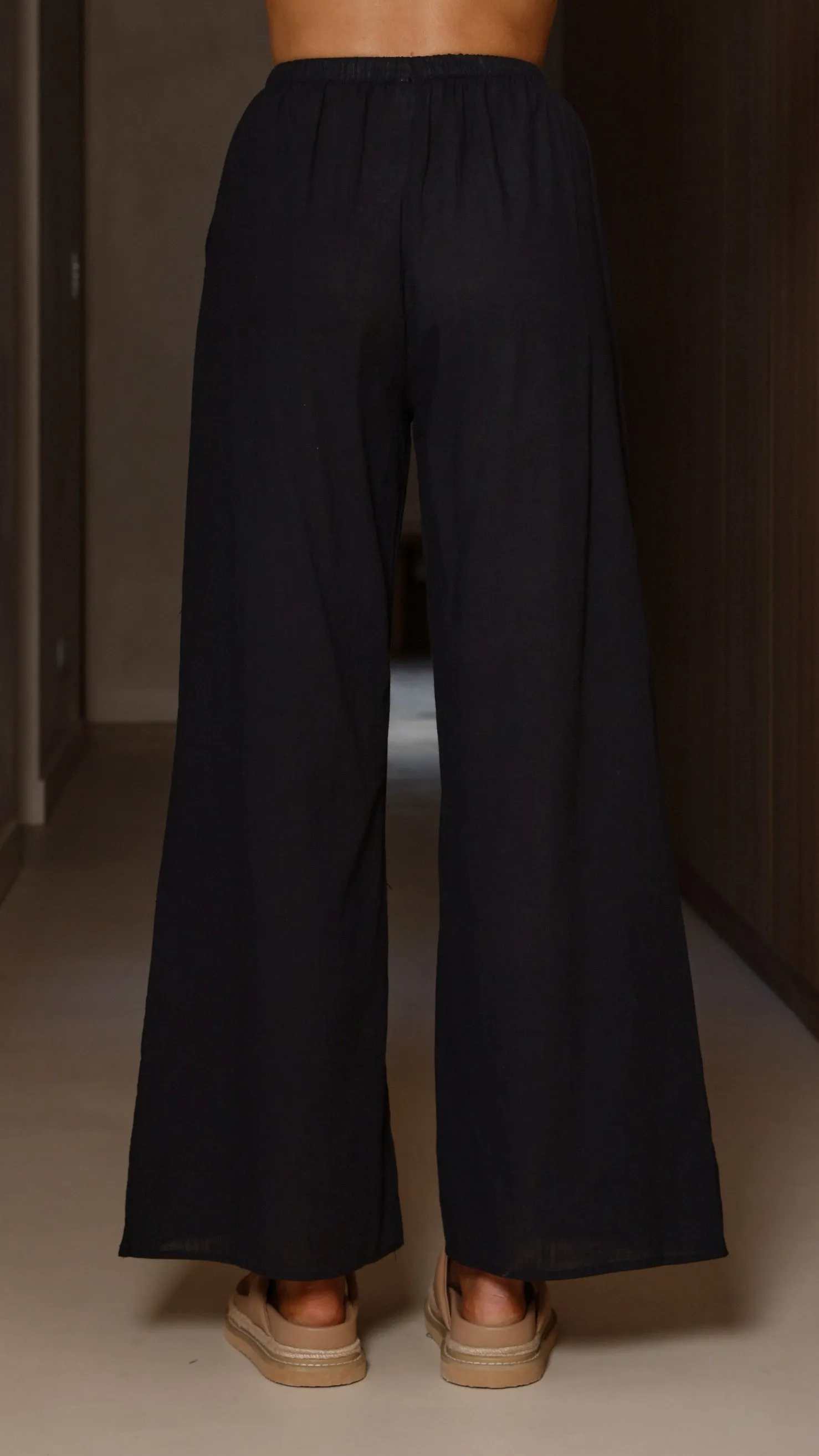 Kailani Strapless Top and Pants Set - Black sold by Billy J product image thumbnail 4