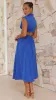 Cindie Midi Dress - Cobalt Blue sold by Billy J