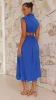 Cindie Midi Dress - Cobalt Blue sold by Billy J