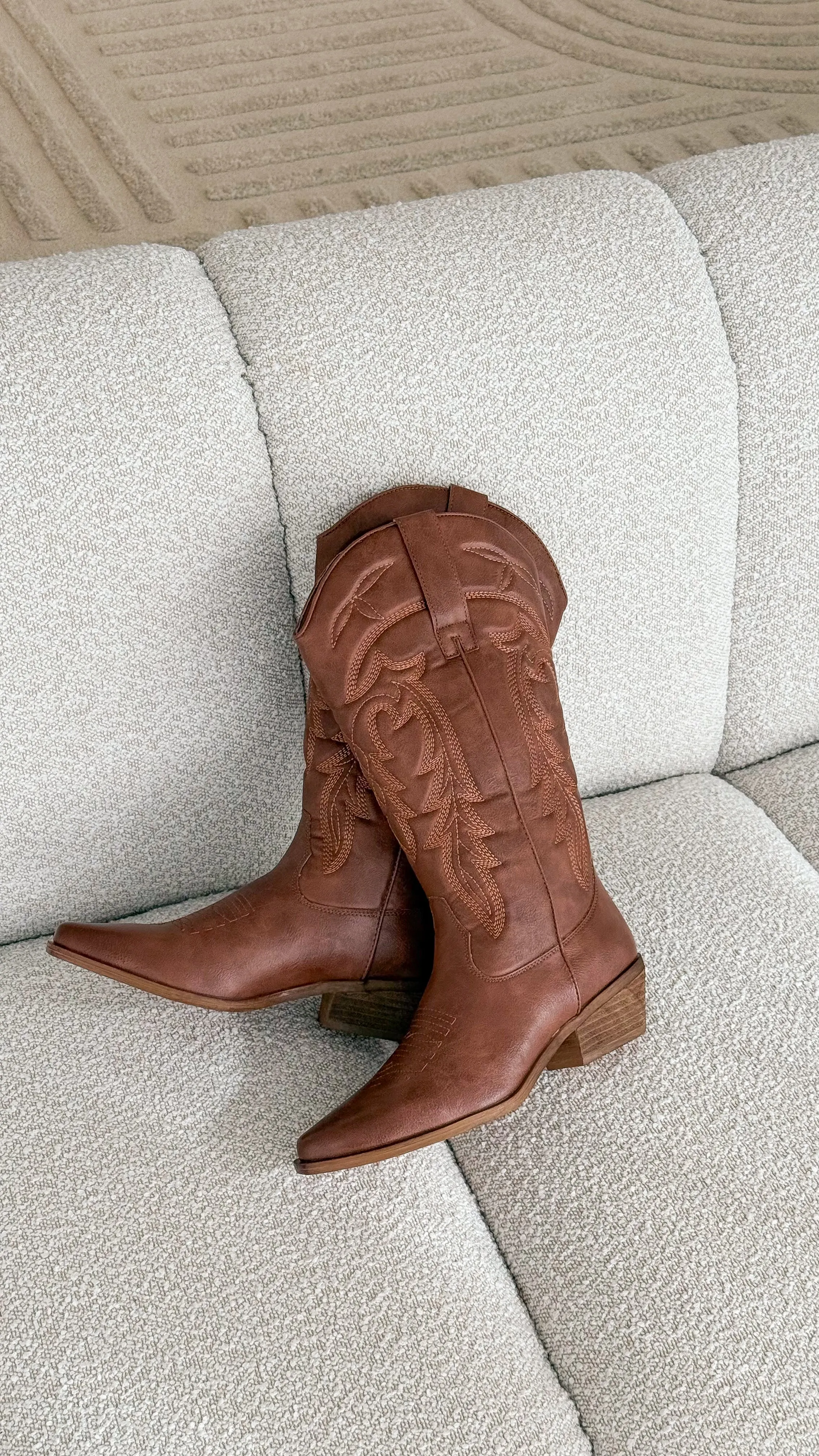 Ottilie Boots - Tan sold by Billy J