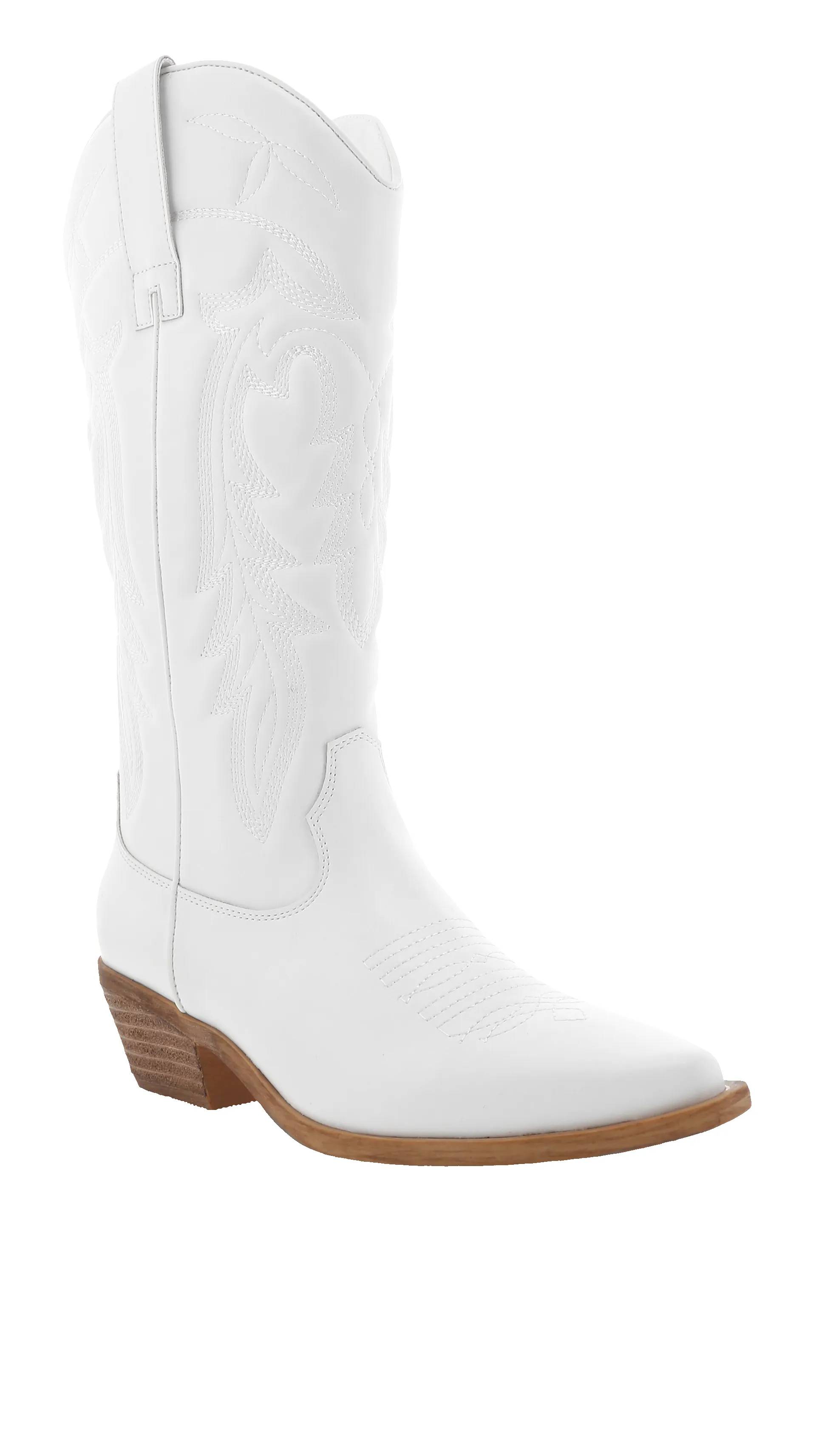 Ottilie Boots - White sold by Billy J product image thumbnail 5