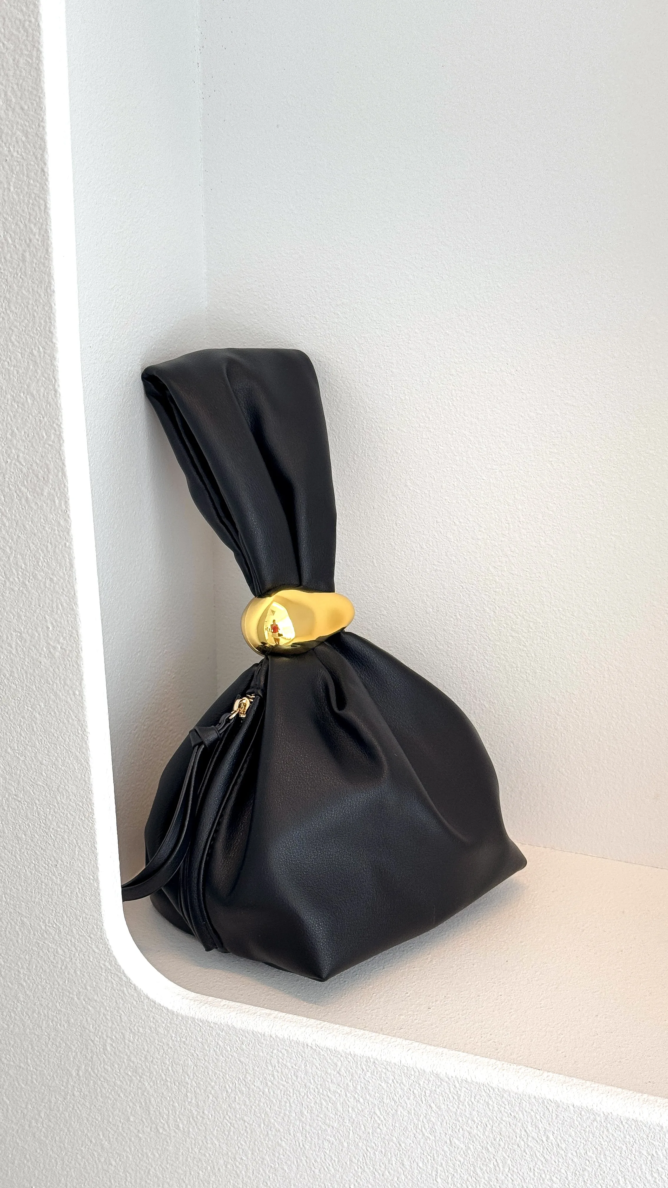 Lucia Handle Bag - Black sold by Billy J product image thumbnail 3