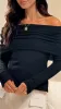 Hayden Off The Shoulder Top - Black sold by Billy J
