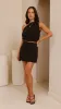 Lauren Off Shoulder Top - Black sold by Billy J