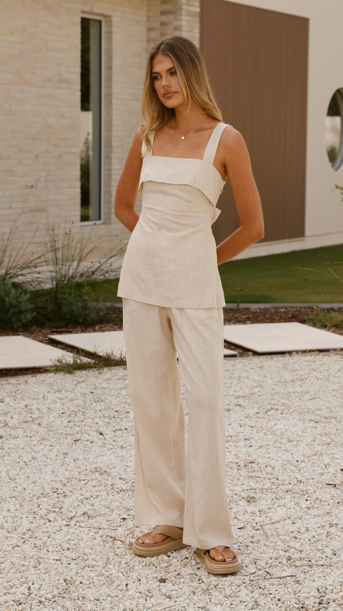 Nala Pants - Beige sold by Billy J product image thumbnail 5