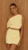 Lauren Off Shoulder Top - Yellow sold by Billy J