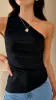 Cynthia One Shoulder Top - Black sold by Billy J