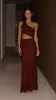 Abia Maxi Dress - Chocolate sold by Billy J
