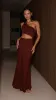 Abia Maxi Dress - Chocolate sold by Billy J