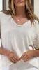 Spring Scoop Neck Tee - Natural sold by Billy J