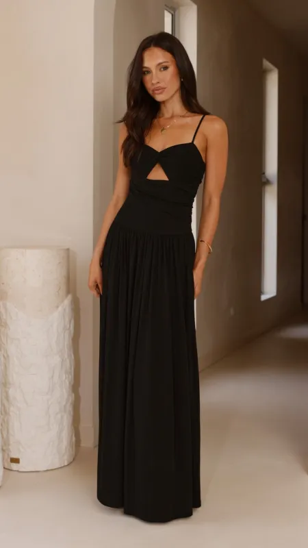 Libertine Maxi Dress - Black sold by Billy J