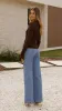 Corbin Collared Knit Top - Brown sold by Billy J
